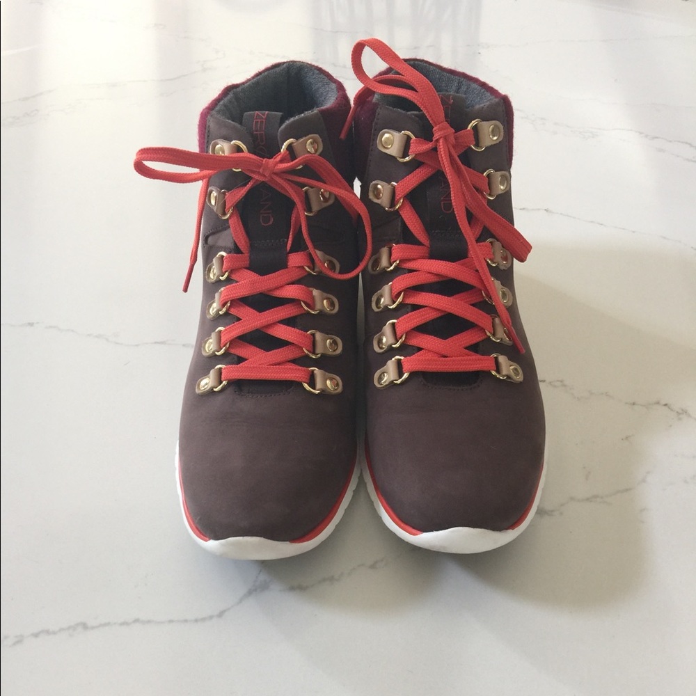 Women's Cole Haan waterproof boots size 8.